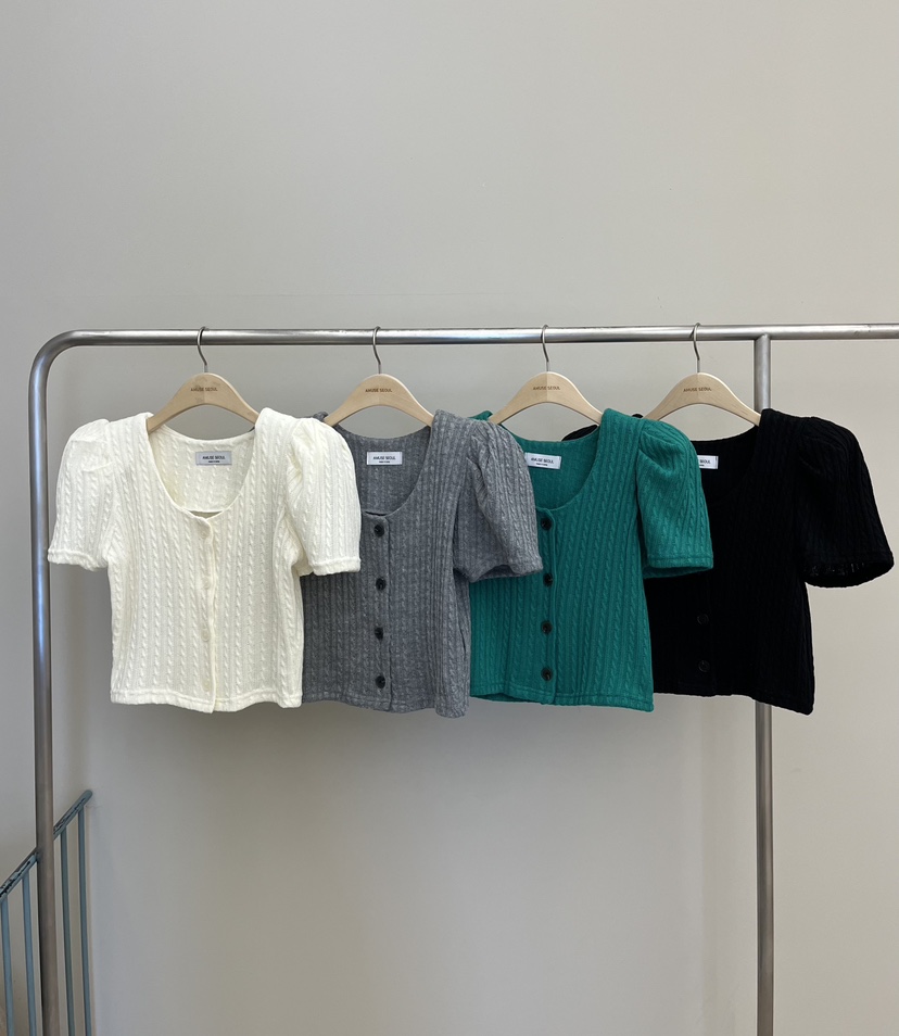 AMUSE SEOUL韓國直郵女裝新款時尚休閑推薦26春夏針織衫AMUSE SEOUL針織衫