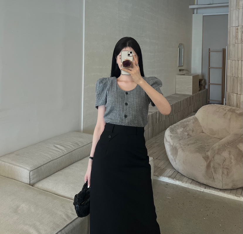 AMUSE SEOUL韓國直郵女裝新款時尚休閑推薦26春夏針織衫AMUSE SEOUL針織衫