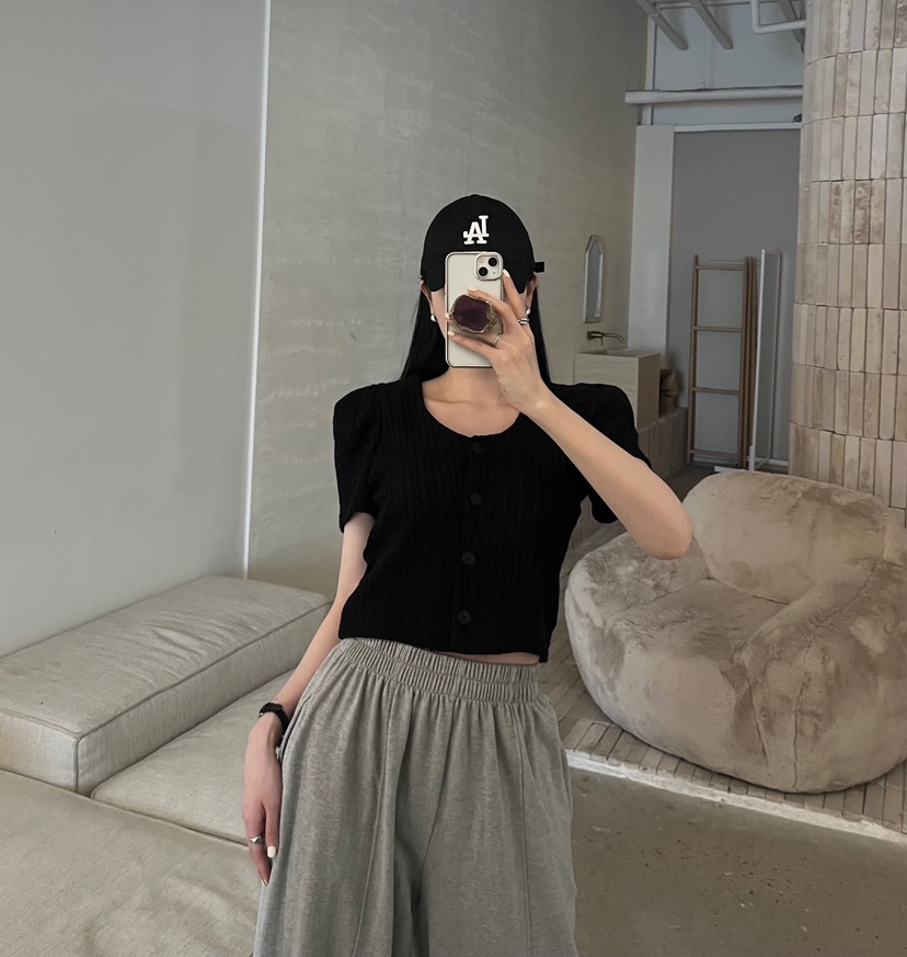 AMUSE SEOUL韓國直郵女裝新款時尚休閑推薦26春夏針織衫AMUSE SEOUL針織衫