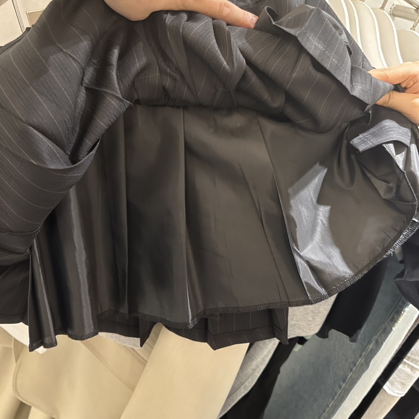 VIVE韓國東大門代購女士新款職業26春夏推薦裙褲百褶褶裙VIVE裙褲