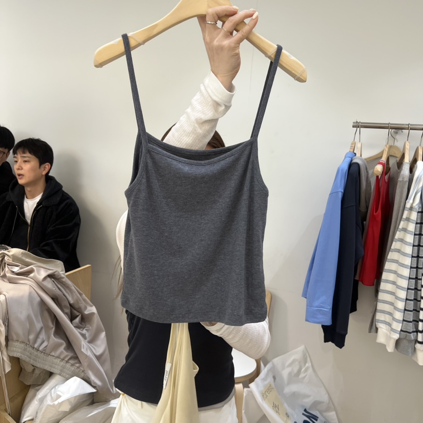 FOREST韓國代購女裝新款熱賣休閑時尚推薦吊帶背心不含內搭FOREST吊帶/背心