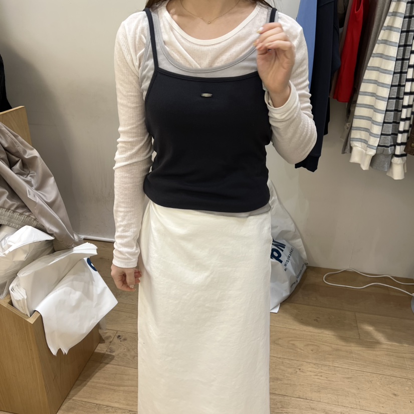 FOREST韓國代購女裝新款熱賣休閑時尚推薦吊帶背心不含內搭FOREST吊帶/背心圖色1