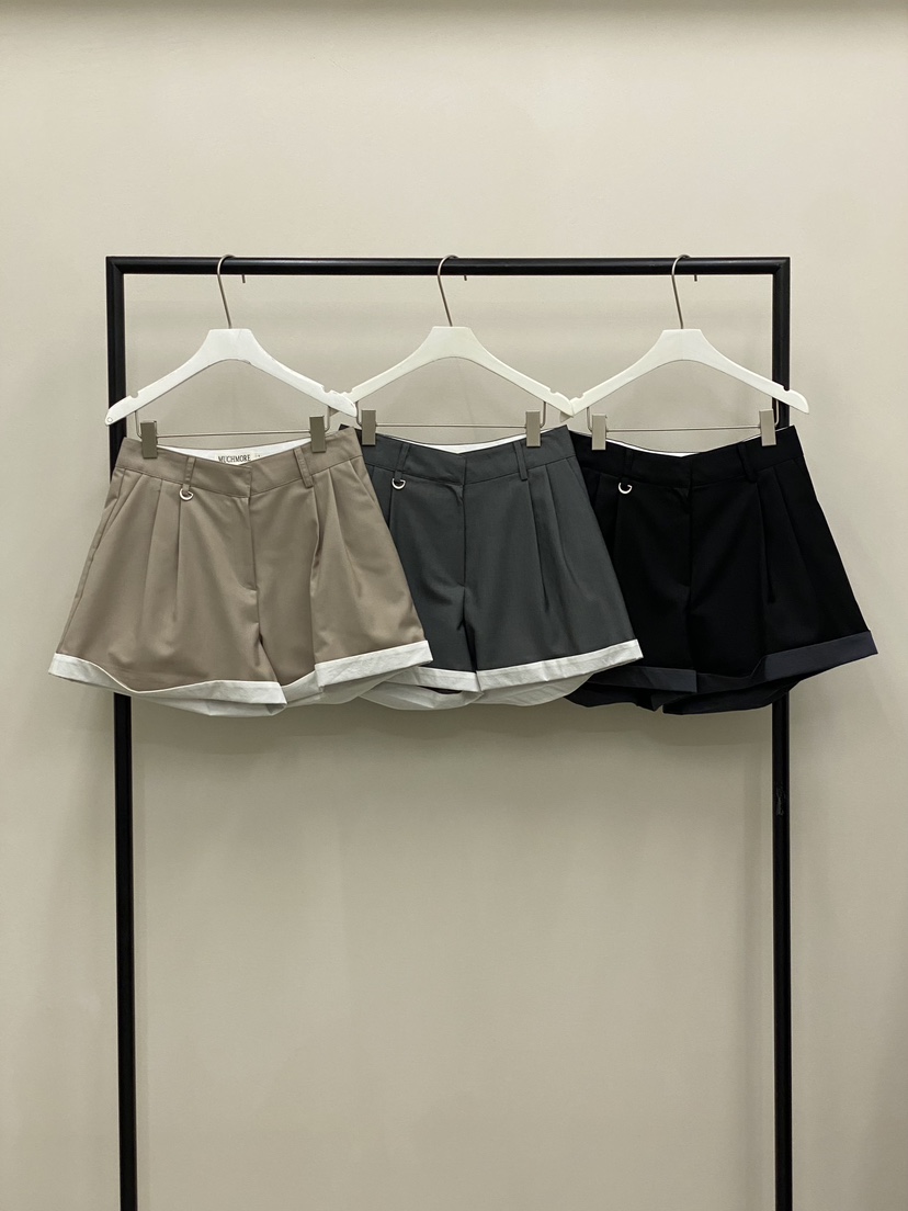 MUCH MORE/JACKPOT韓國代購女裝新款熱賣推薦26春夏短褲MUCH MORE/JACKPOT短褲