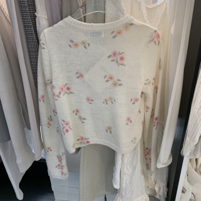 MORE THAN YESTERDAY/LOVE YOU SO MUCH韓國東大門直郵女士新品熱賣針織衫花朵LYSM/MORE THAN YESTERDAY針織衫