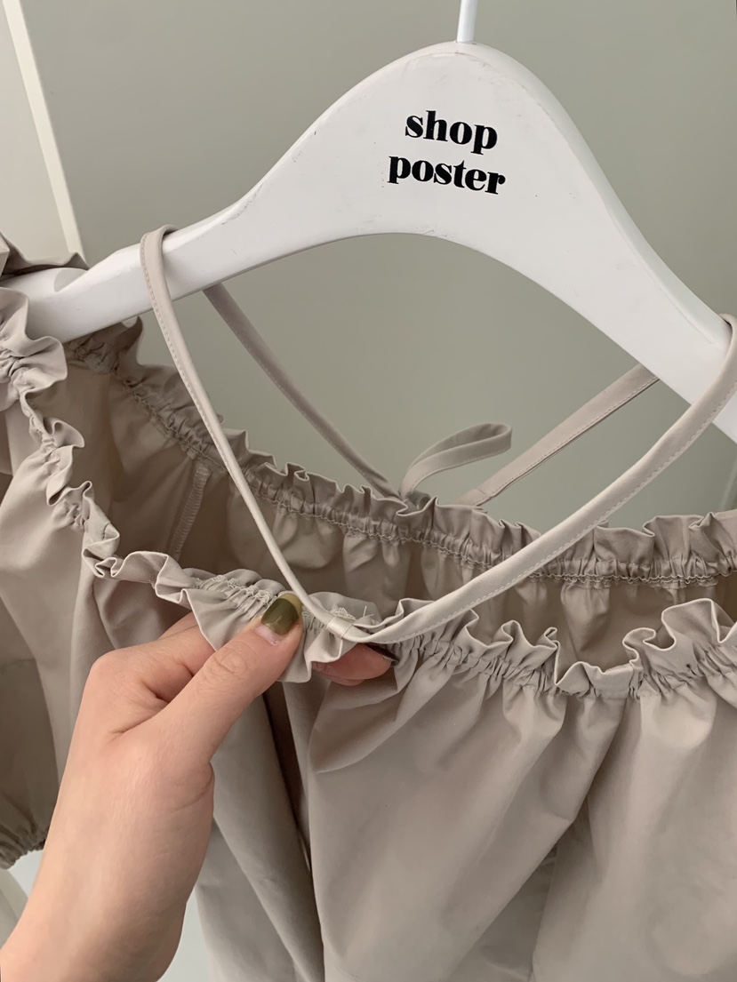 SHOP POSTER韓國代購女士新款推薦熱賣休閑26春夏襯衫蕾絲衫SHOP_POSTER襯衫/蕾絲衫