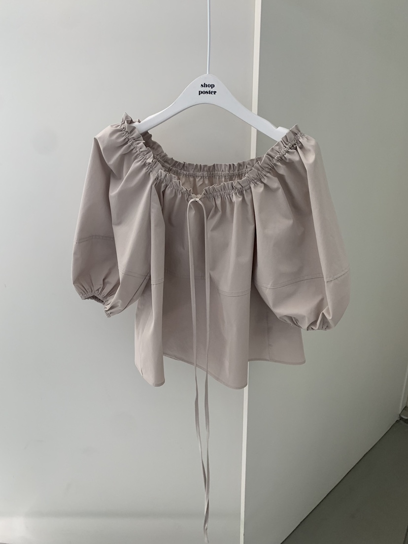 SHOP POSTER韓國代購女士新款推薦熱賣休閑26春夏襯衫蕾絲衫SHOP_POSTER襯衫/蕾絲衫圖色2