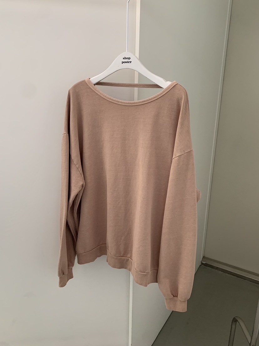 SHOP POSTER韓國東大門直郵女士新品熱賣時尚休閑26春夏衛衣SHOP_POSTER衛衣圖色1