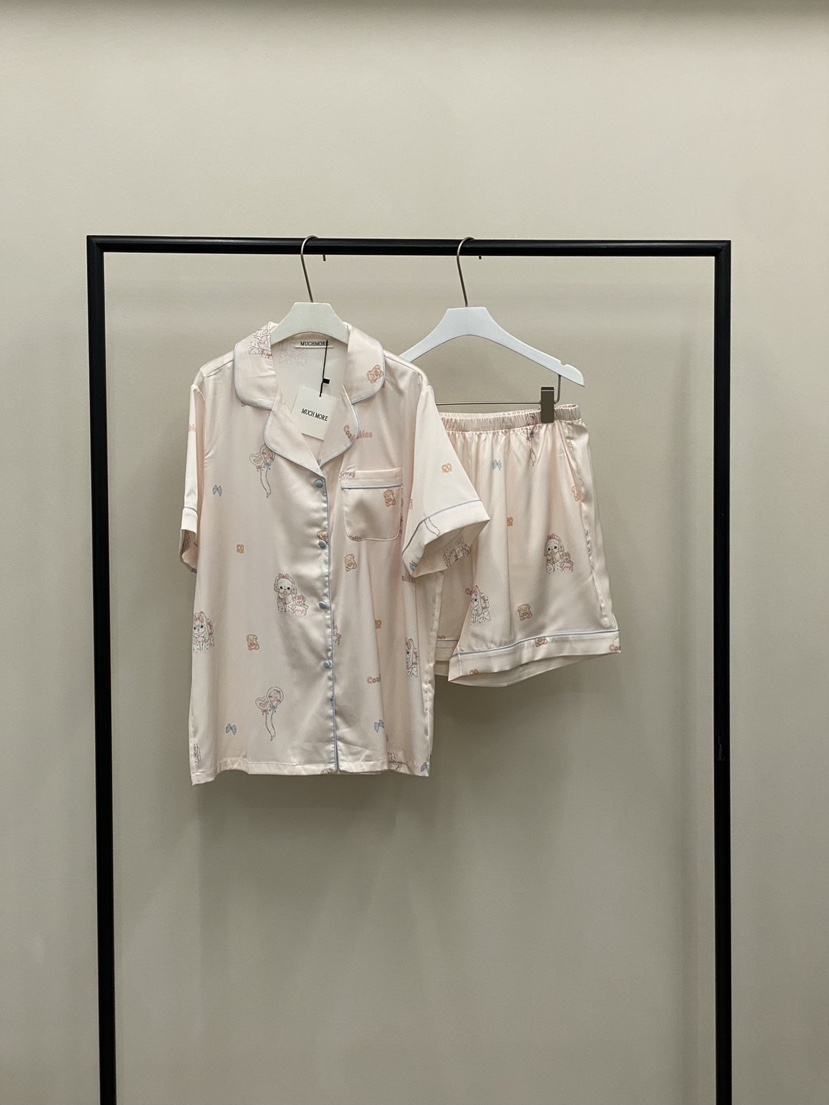 MUCH MORE/JACKPOT韓國東大門直郵女士新款時尚睡衣套裝MUCH MORE/JACKPOT睡衣圖色2