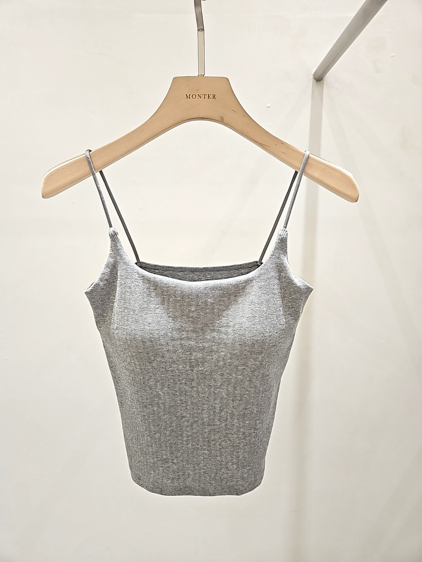 MONTER韓國東大門直郵女士新款26春夏人氣休閑職業吊帶背心MONTER吊帶/背心圖色3