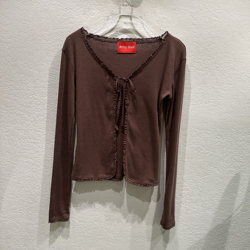 JERRY HALL-P韓國直郵女士新品時尚人氣休閑針織衫開衫JERRY HALL針織衫圖色1