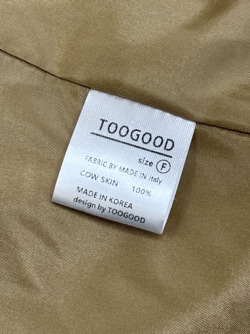 TOOGOOD韓國東大門直郵女士新品26春夏推薦熱賣夾克絨面革TOOGOOD夾克