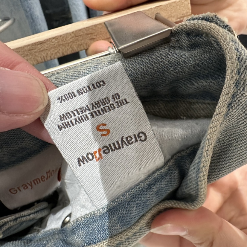 GRAYMELLOW韓國東大門代購女裝新款熱賣時尚職業推薦牛仔褲GRAYMELLOW牛仔褲