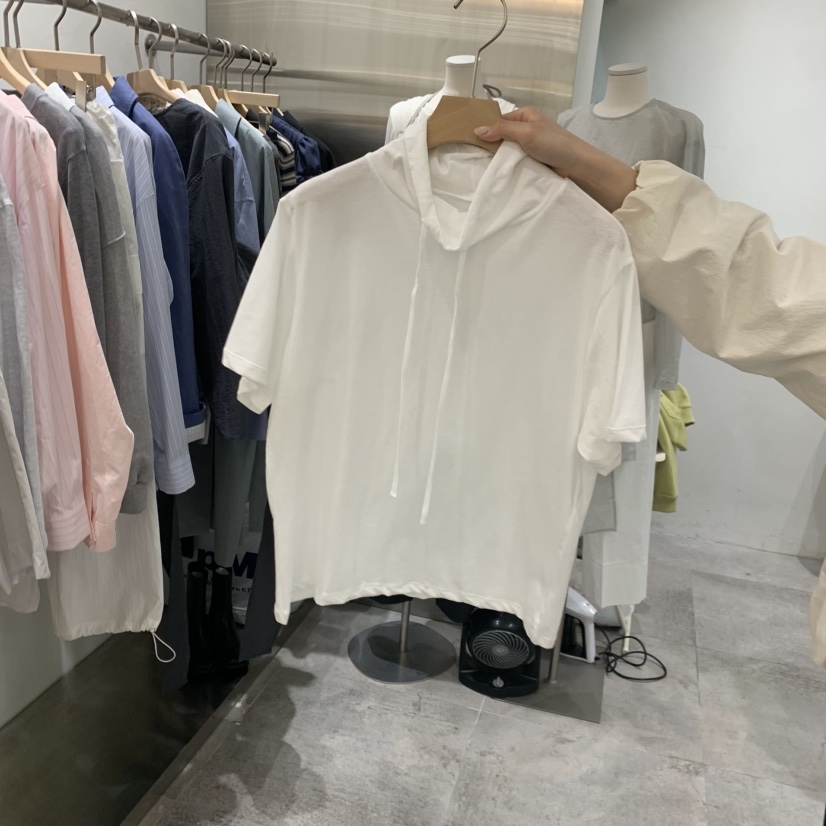 CHAE韓國直郵實拍女裝新品職業26春夏熱賣時尚休閑T恤高領CHAET恤圖色1