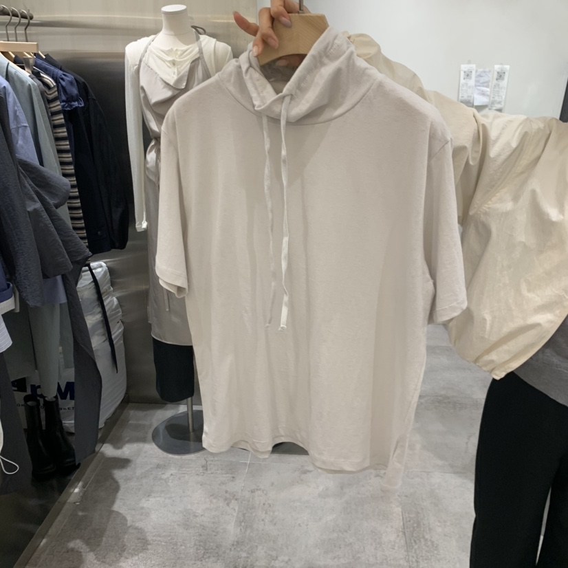 CHAE韓國直郵實拍女裝新品職業26春夏熱賣時尚休閑T恤高領CHAET恤圖色2