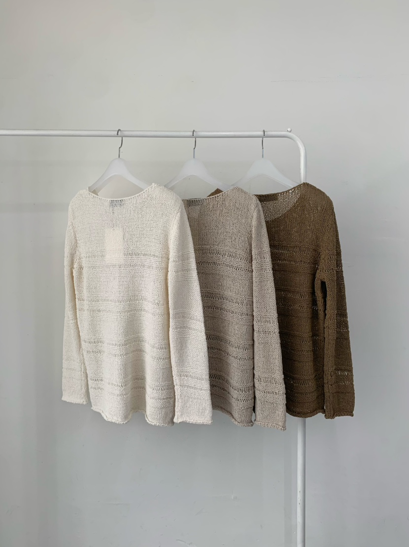 ANOU韓國代購女士新品人氣熱賣休閑推薦時尚職業26春夏針織衫ANOU針織衫