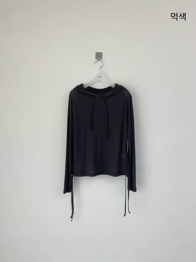 ANOU韓國東大門直郵女士新款推薦職業26春夏人氣熱賣衛衣ANOU衛衣圖色3墨色