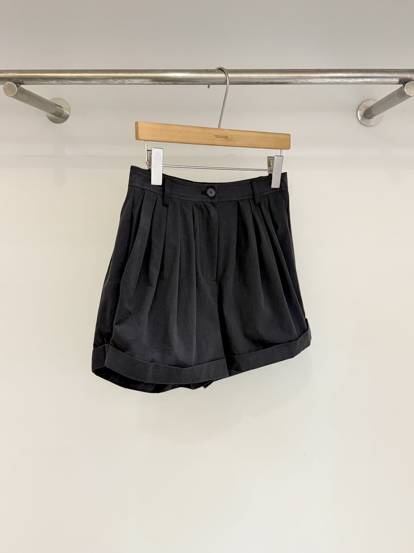 TOOGOOD韓國東大門直郵女裝新款熱賣推薦人氣職業裙褲褶裥TOOGOOD裙褲圖色3黑色