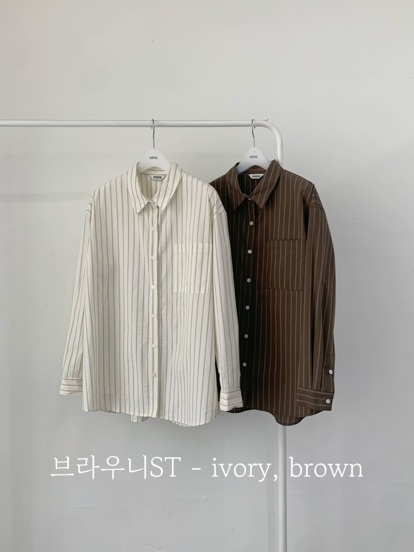 ANOU韓國直郵女裝新品人氣休閑職業熱賣時尚推薦襯衫蕾絲衫ANOU襯衫/蕾絲衫