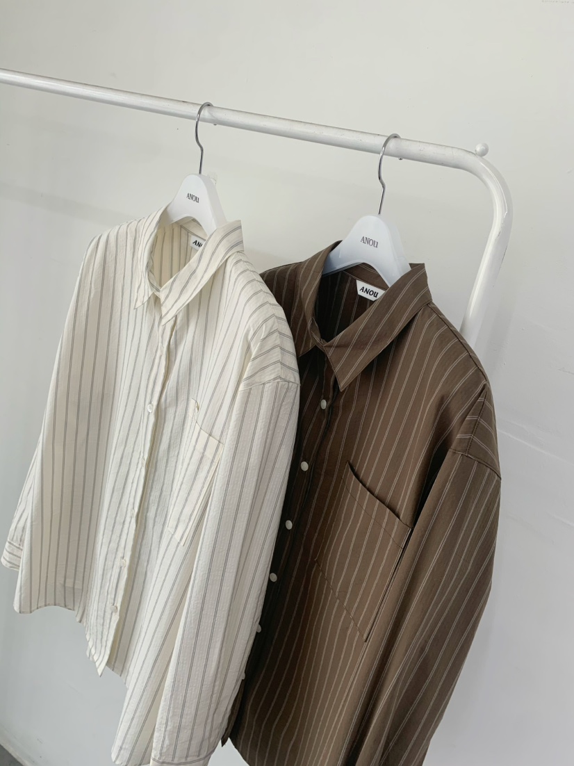 ANOU韓國直郵女裝新品人氣休閑職業熱賣時尚推薦襯衫蕾絲衫ANOU襯衫/蕾絲衫