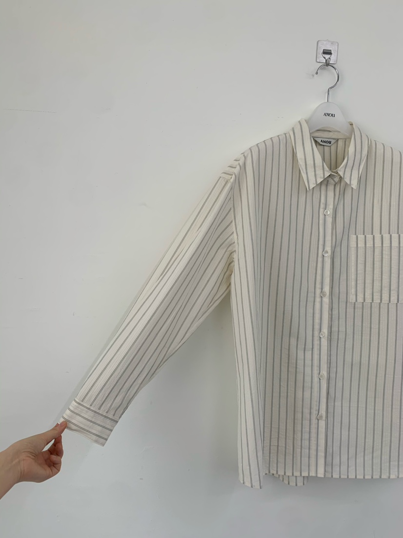 ANOU韓國直郵女裝新品人氣休閑職業熱賣時尚推薦襯衫蕾絲衫ANOU襯衫/蕾絲衫