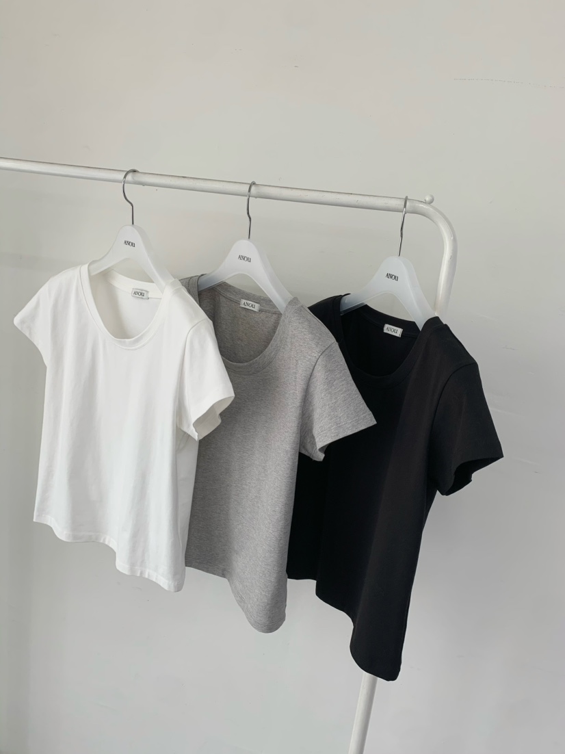 ANOU韓國直郵女士新品職業人氣推薦26春夏時尚休閑熱賣T恤ANOUT恤