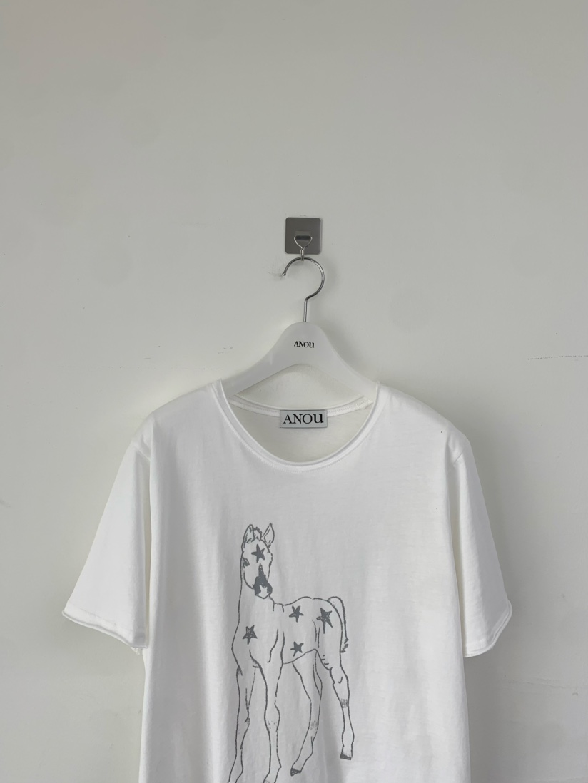 ANOU韓國直郵實拍女士新品26春夏人氣熱賣職業休閑推薦T恤ANOUT恤