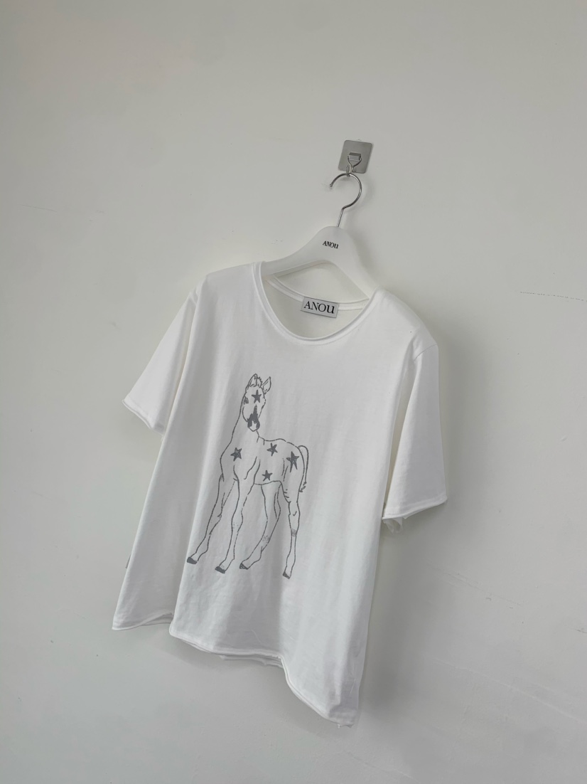 ANOU韓國直郵實拍女士新品26春夏人氣熱賣職業休閑推薦T恤ANOUT恤