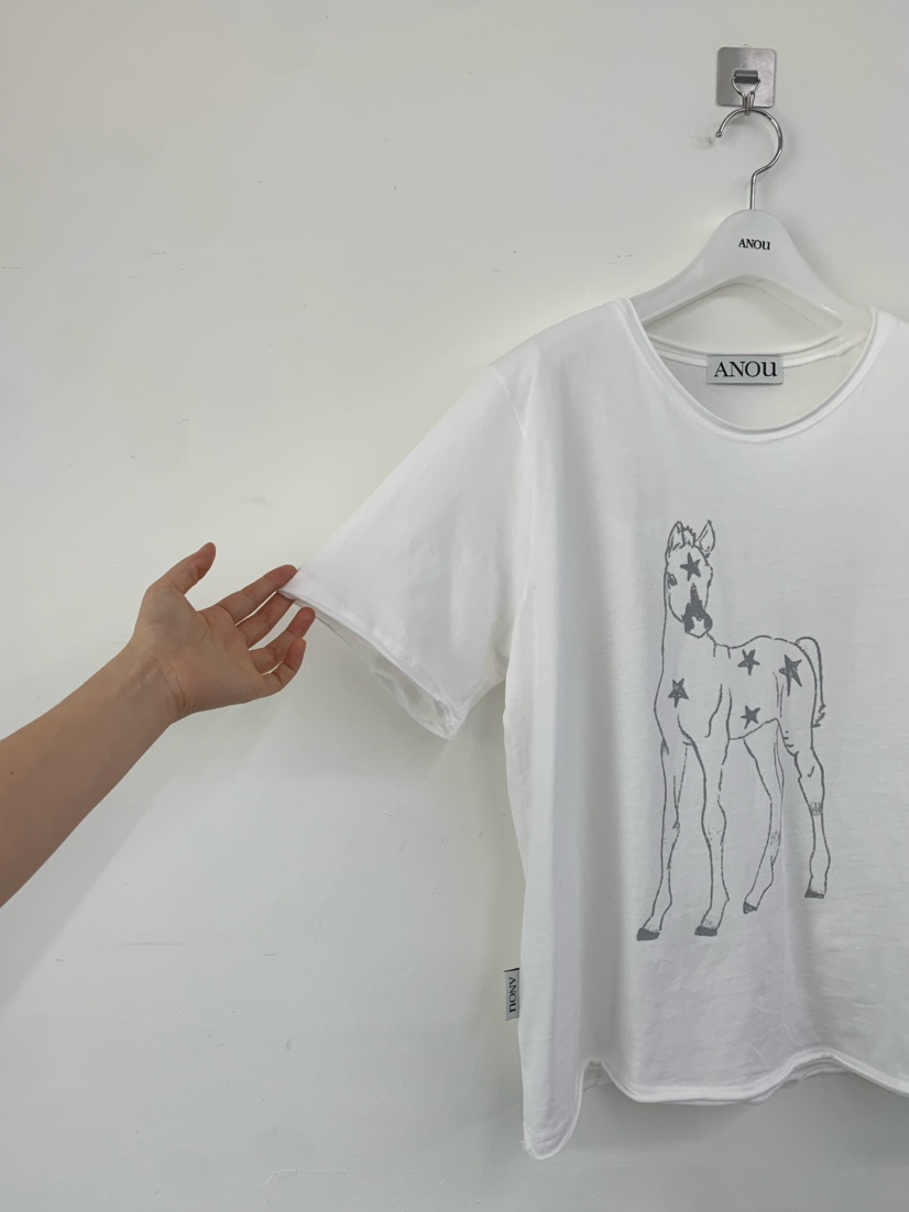 ANOU韓國直郵實拍女士新品26春夏人氣熱賣職業休閑推薦T恤ANOUT恤