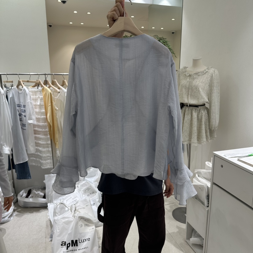 GRACIA韓國直郵女士新品職業26春夏推薦人氣熱賣襯衫蕾絲衫GRACIA襯衫/蕾絲衫