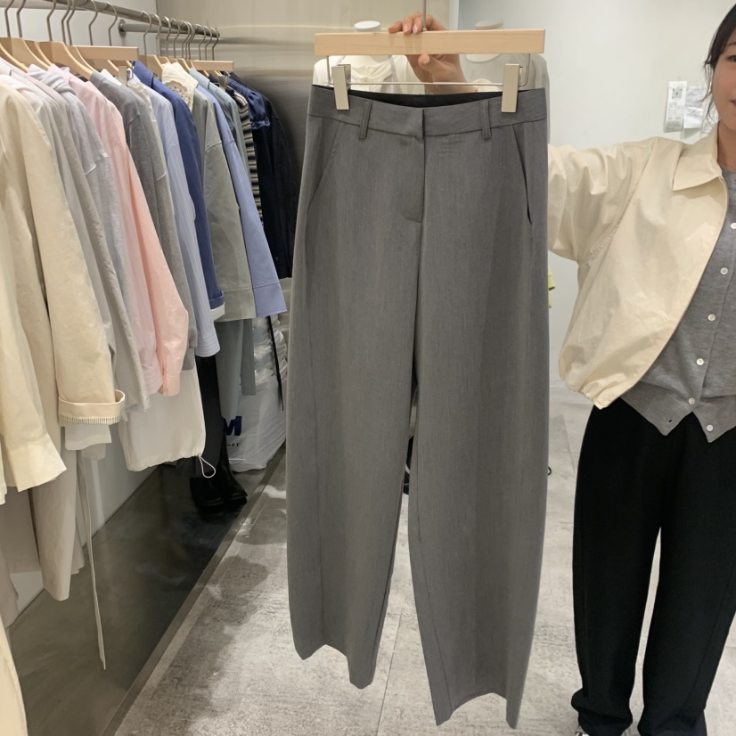 CHAE韓國代購女裝新款人氣時尚推薦26春夏熱賣職業休閑褲CHAE休閑褲圖色1