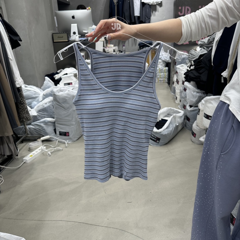 JUDYQUE韓國直郵女裝新款時尚熱賣休閑26春夏職業吊帶背心JUDYQUE吊帶/背心圖色3