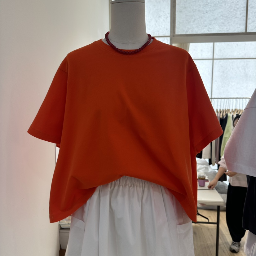 REVE-L韓國直郵女裝新品時尚職業熱賣休閑人氣26春夏T恤REVE-LT恤圖色2