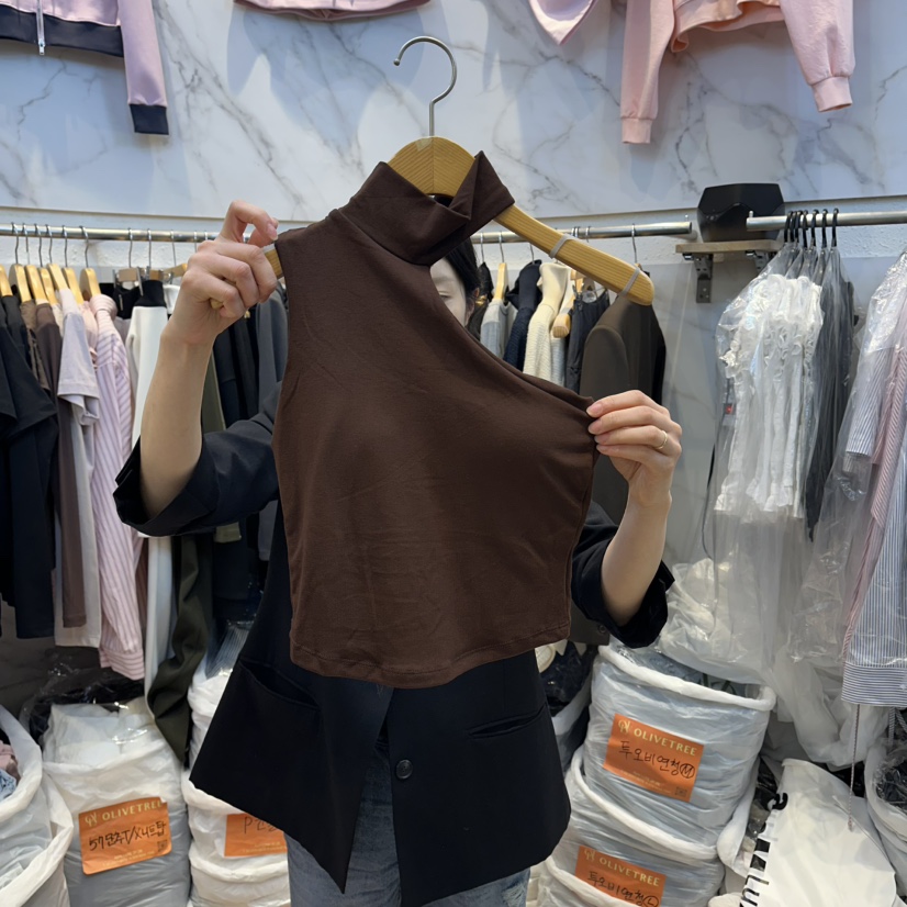 OLIVE TrEE韓國直郵實拍女裝新款職業人氣休閑推薦吊帶背心OLIVE TrEE吊帶/背心圖色3