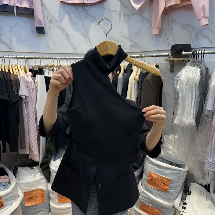 OLIVE TrEE韓國直郵實拍女裝新款職業人氣休閑推薦吊帶背心OLIVE TrEE吊帶/背心圖色4