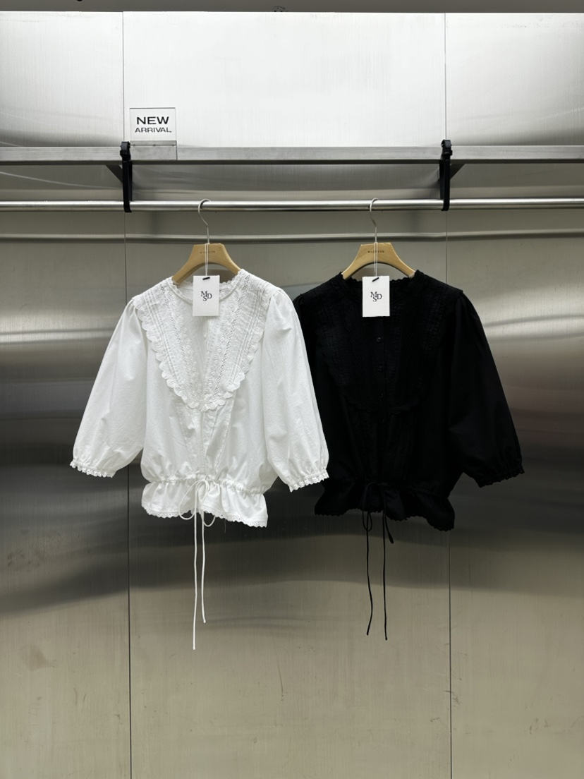 MYDRESS韓國直郵實拍女裝新品職業熱賣人氣休閑襯衫蕾絲衫MYDRESS襯衫/蕾絲衫