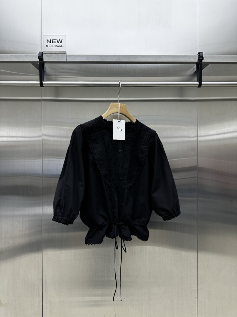 MYDRESS韓國直郵實拍女裝新品職業熱賣人氣休閑襯衫蕾絲衫MYDRESS襯衫/蕾絲衫圖色2