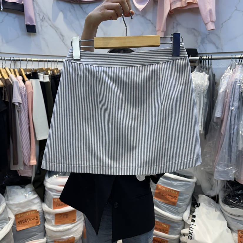 OLIVE TrEE韓國代購女裝新款26春夏推薦職業熱賣休閑裙褲OLIVE TrEE裙褲圖色1