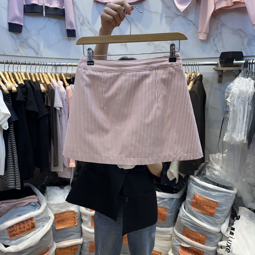 OLIVE TrEE韓國代購女裝新款26春夏推薦職業熱賣休閑裙褲OLIVE TrEE裙褲圖色2