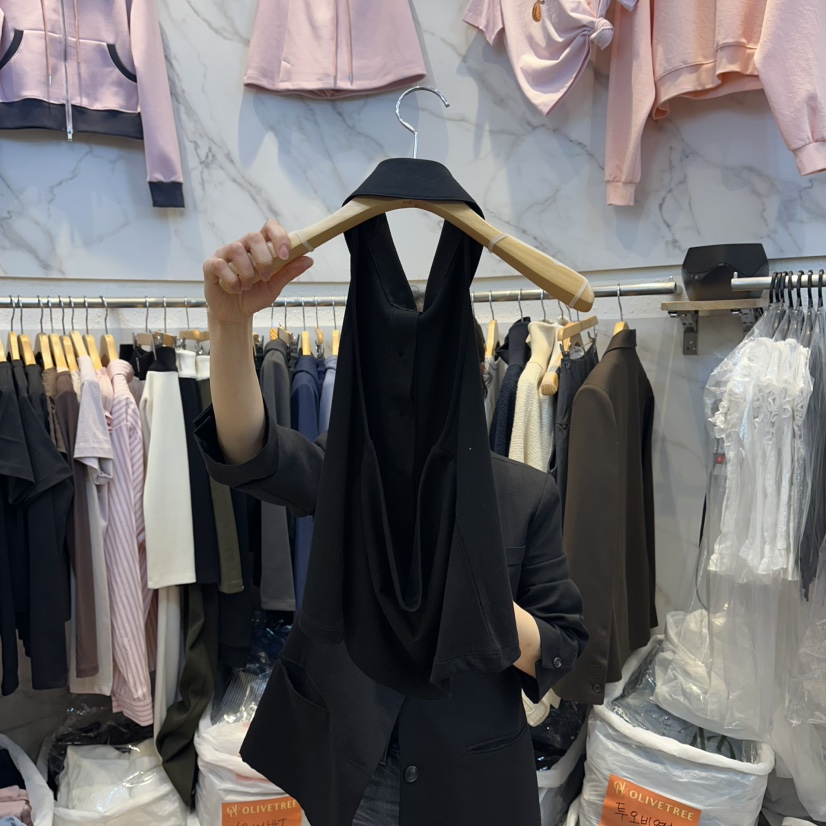 OLIVE TrEE韓國東大門直郵女士新品職業人氣推薦休閑馬甲OLIVE TrEE馬甲