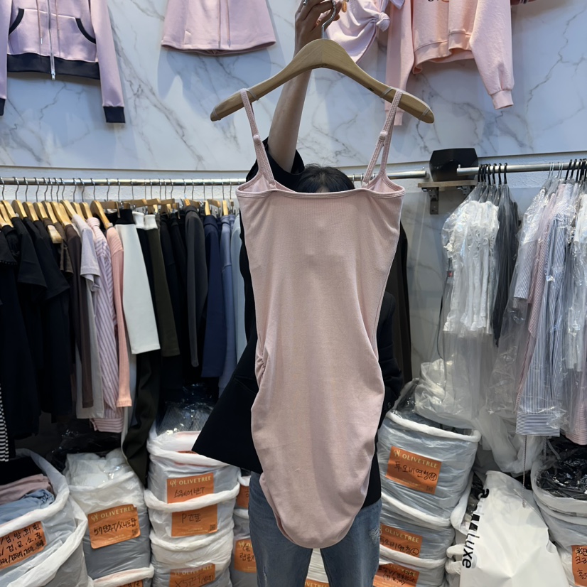 OLIVE TrEE韓國東大門直郵女裝新款推薦休閑職業連衣裙褶皺OLIVE TrEE連衣裙