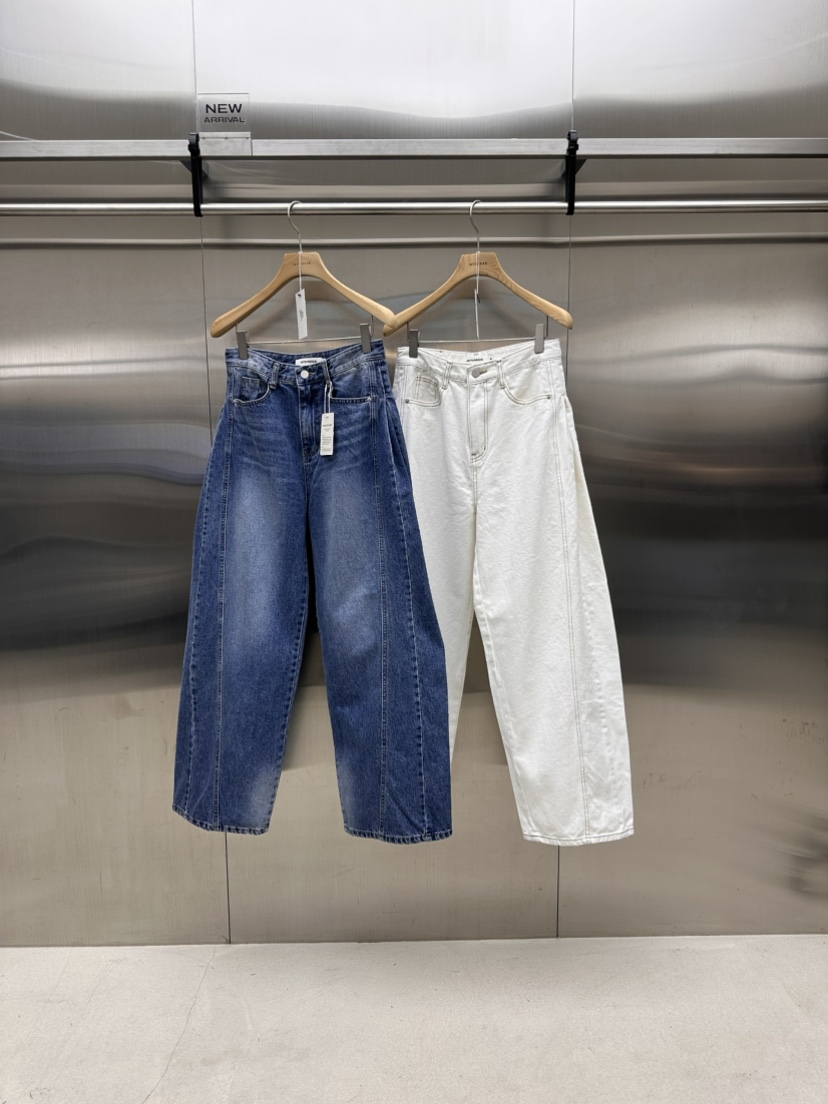 MYDRESS韓國直郵女裝新款時尚推薦26春夏休閑熱賣職業牛仔褲MYDRESS牛仔褲