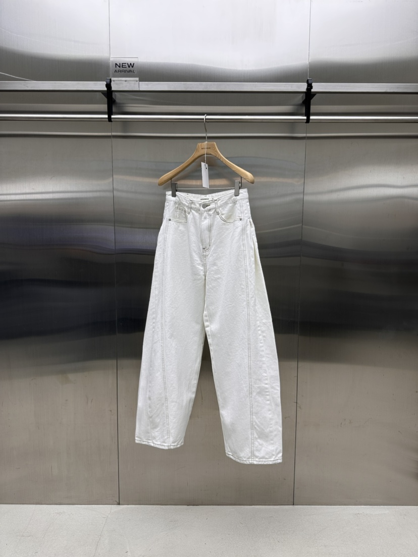 MYDRESS韓國直郵女裝新款時尚推薦26春夏休閑熱賣職業牛仔褲MYDRESS牛仔褲圖色2