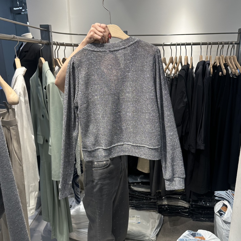 HABLE韓國直郵實拍女裝新品推薦時尚26春夏休閑針織衫羊毛衫HABLE針織衫