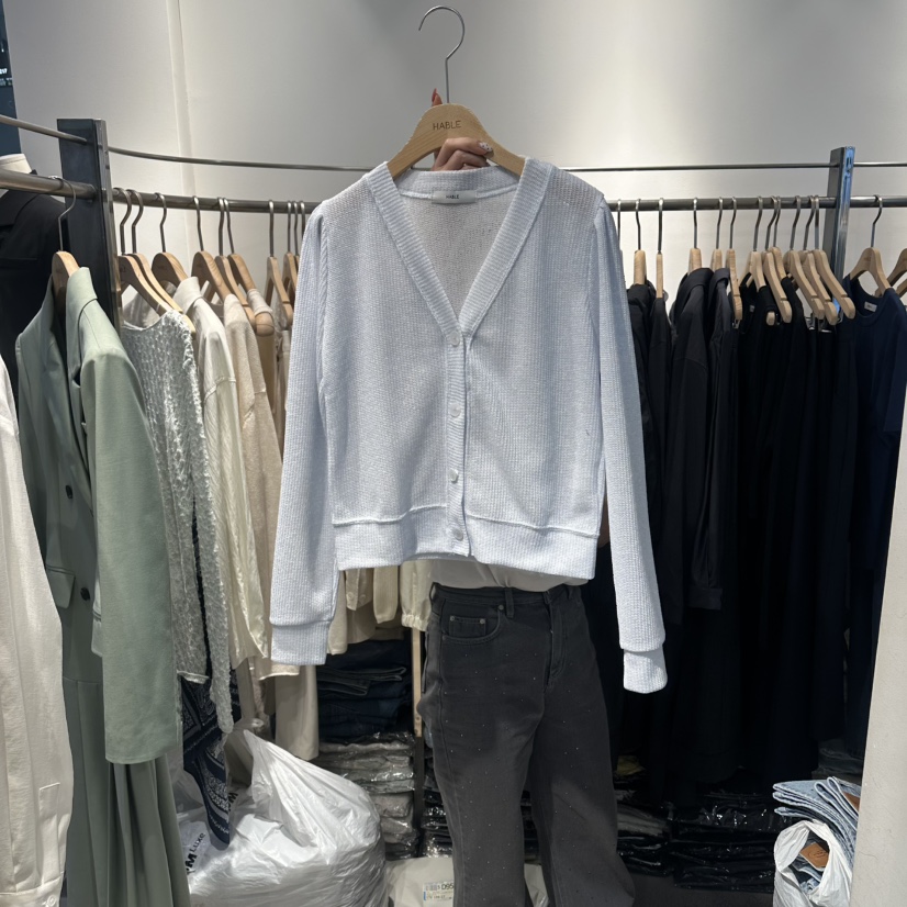 HABLE韓國直郵實拍女裝新品推薦時尚26春夏休閑針織衫羊毛衫HABLE針織衫圖色2