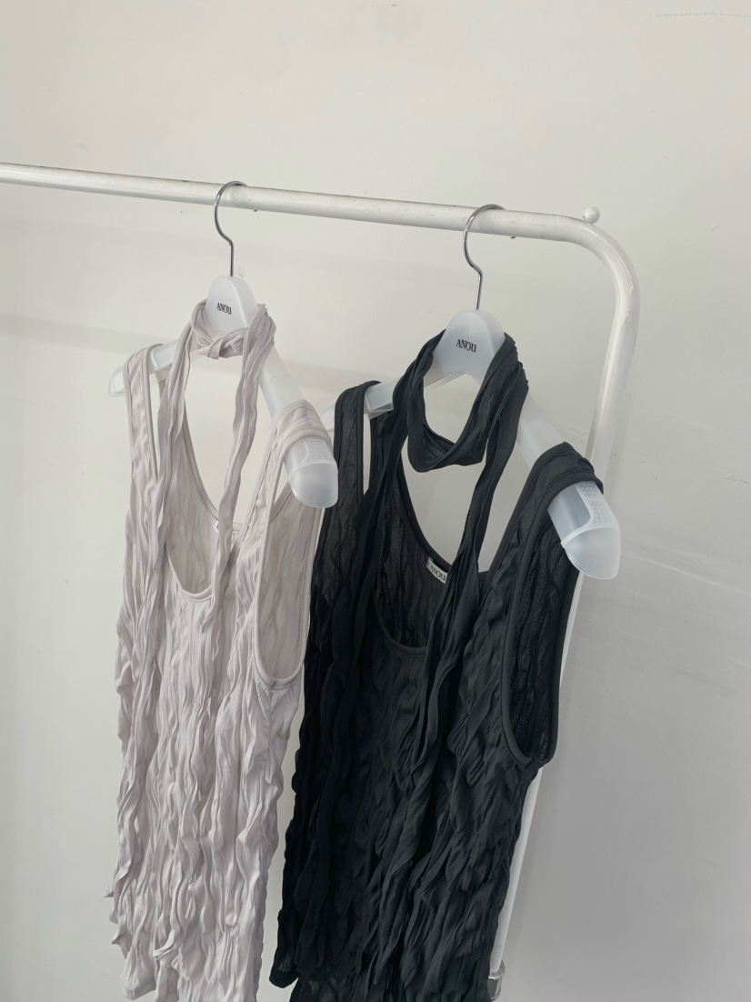 ANOU韓國代購女裝新款熱賣職業推薦26春夏吊帶背心含圍巾ANOU吊帶/背心