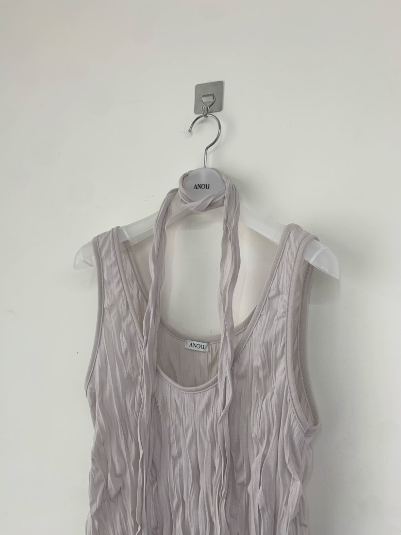 ANOU韓國代購女裝新款熱賣職業推薦26春夏吊帶背心含圍巾ANOU吊帶/背心