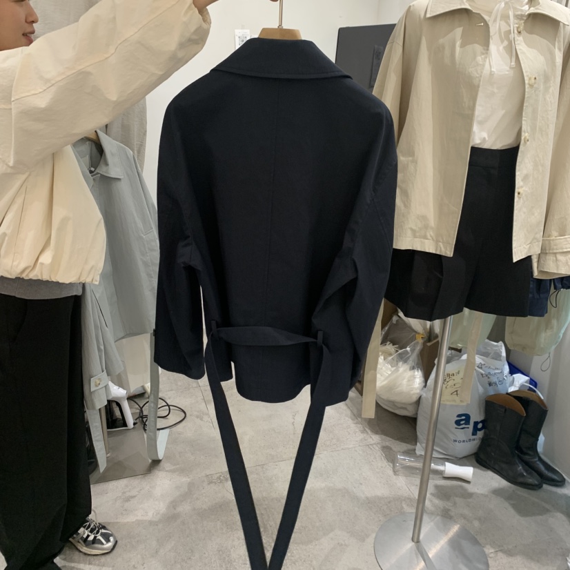 CHAE韓國東大門直郵女裝新款熱賣26春夏推薦人氣夾克含腰帶CHAE夾克