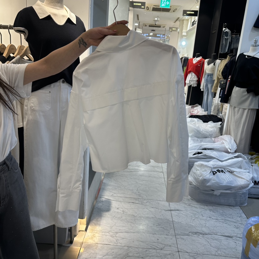 HABLE韓國直郵女士新款時尚職業推薦26春夏熱賣襯衫蕾絲衫HABLE襯衫/蕾絲衫