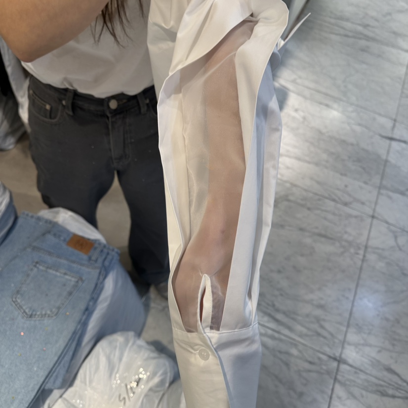 HABLE韓國直郵女士新款時尚職業推薦26春夏熱賣襯衫蕾絲衫HABLE襯衫/蕾絲衫