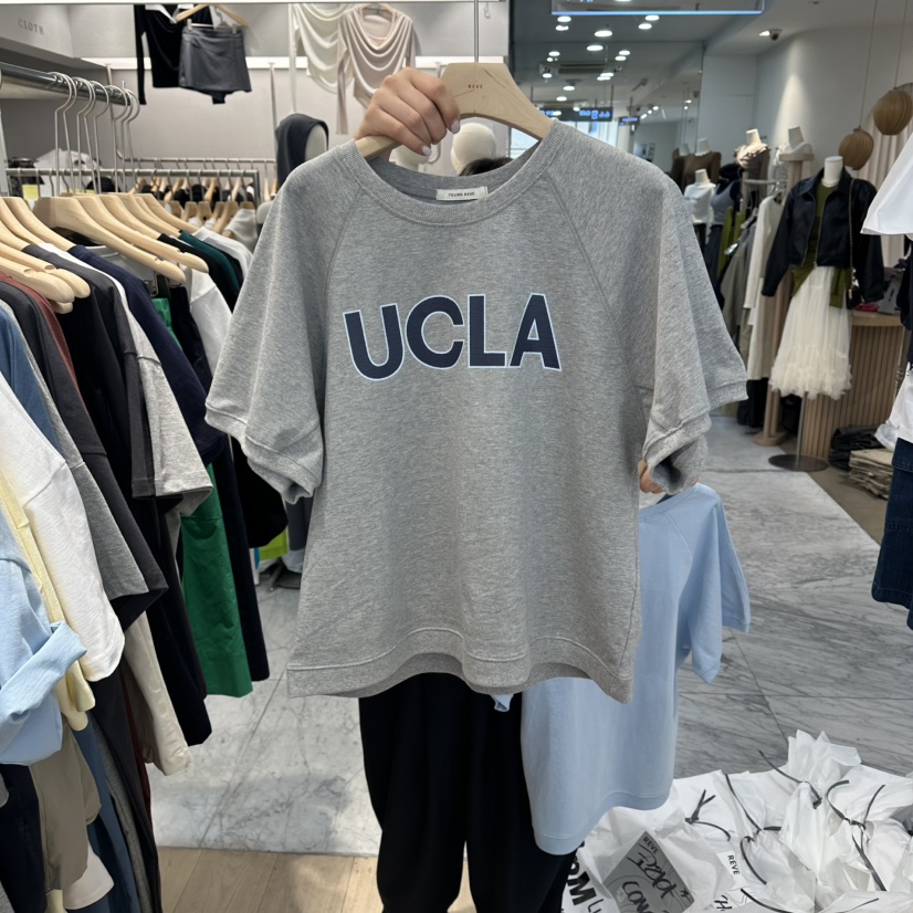 REVE-L韓國直郵女裝新品26春夏人氣推薦時尚熱賣職業T恤REVE-LT恤圖色2